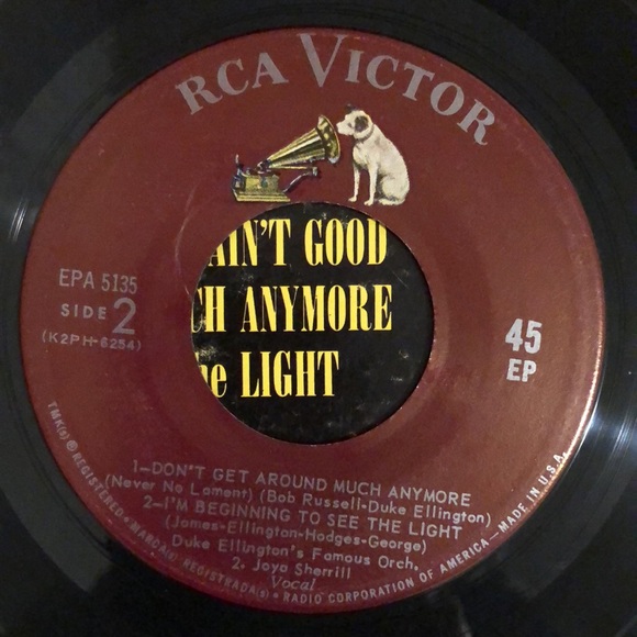 ***Free*** Duke Ellington Vinyl 45 Record - Picture 5 of 6